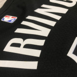 22-23 NETS IRVING #11 Black Top Quality Hot Pressing NBA Jersey (Trapeze Edition)