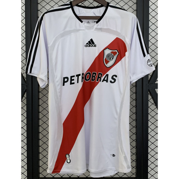2006-2007 River Plate Home Retro Soccer Jersey