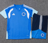 26-27 Cruzeiro Fancy blue Training Short Suit #J26007