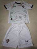 25-26 Portugal Away Kids Soccer Jersey #PM