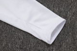 25-26 LIV White Half Pull Tracksuit #B2534(半拉链)