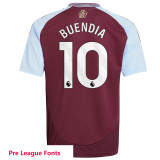 24-25 Aston Villa Black 150th Anniversary Fans Soccer Jersey
