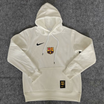 24-25 BAR White Hoody 白色(加绒)彩标