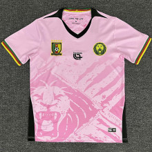 25-26 Cameroon Pink Fans Soccer Jersey