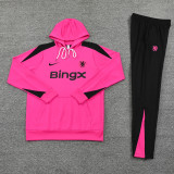 24-25 CHE Pink Hoodie Tracksuit (卫衣套装)