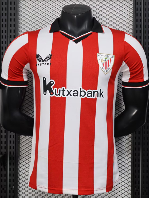 25-26 Bilbao Home Player Veriosn Soccer Jersey