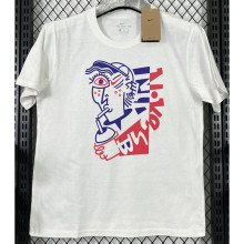T232 NK White High Quality Casual T-Shirt