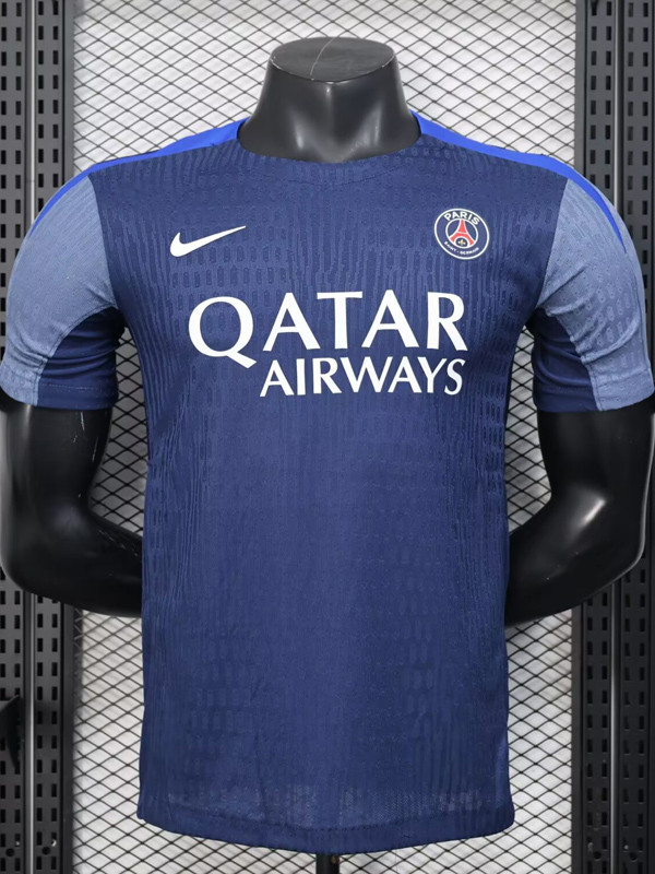 25-26 PSG Royal blue Player Version Training shirts