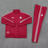 25-26 Bayern Jujube red Jacket Tracksuit