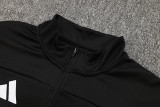 2025 AD Black Half Pull Tracksuit #07(半拉链)