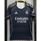 25-26 RMA Away 1:1 Fans Soccer Jersey