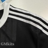 2025 AD Casual Black Fans Training shirts (三叶草)