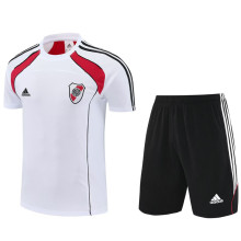 25-26 River Plate White Training Short Suit