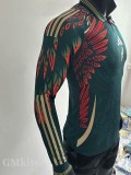 25-26 Mexico Green Special Edition Long Sleeve Player Version Soccer Jersey (长袖球员)