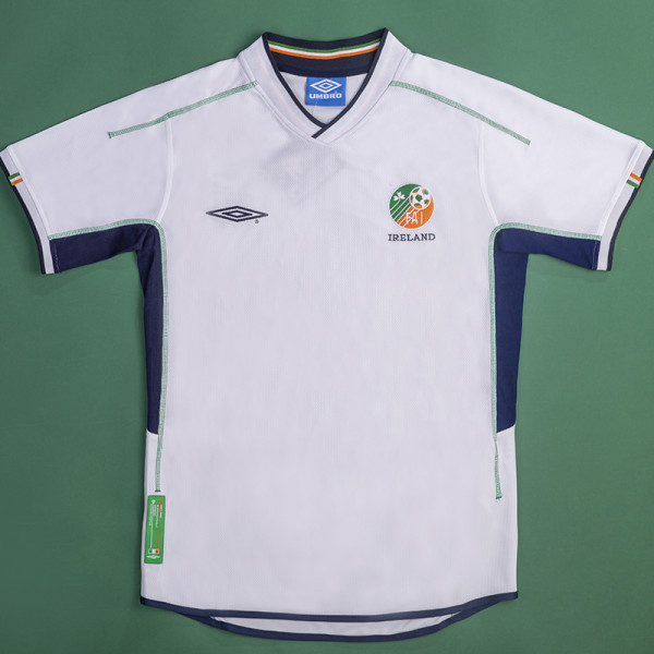 2002 Ireland Away Retro Soccer Jersey