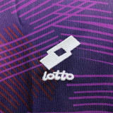 1992-1993 Fiorentina Home Purple Retro Soccer Jersey