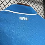 24-25 Napoli Home CAMPIONI D'ITALIA &4 SORGESANA Fans Soccer Jersey