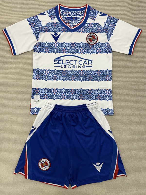 25-26 Reading Home Kids Soccer Jersey
