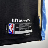 23-24 Hawks YOUNG #11 Black City Edition Top Quality Hot Pressing NBA Jersey