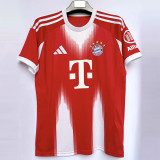 25-26 Bayern Home Muller #25 Print Photo Number Fans Soccer Jersey