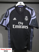 2016-2017 RMA Away Player Version 球员 Retro Soccer Jersey
