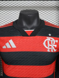 25-26 Flamengo Home Long Sleeve Player Version Soccer Jersey (长袖球员)