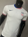 24-25 USA Home Player Version Soccer Jersey