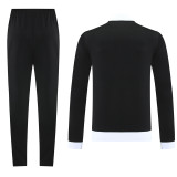 2025 AD Black Jacket Tracksuit #AJ21