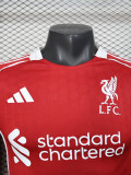 25-26 LIV Red Long Sleeve Player Version Soccer Jersey (长袖球员)