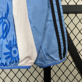 24-25 Man Utd Blue & khaki Double Sided Windbreaker (双面风衣)