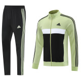 2025 AD Light green Jacket Tracksuit #AJ23