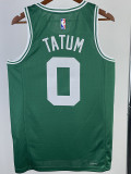 22-23 CELTICS TATUM #0 Green Top Quality Hot Pressing NBA Jersey