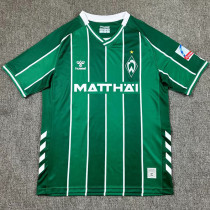 25-26 Werder Bremen Home Fans Soccer Jersey
