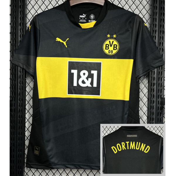 24-25 Dortmund Away Fans Soccer Jersey