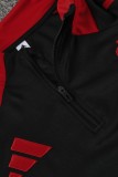 25-26 Internacional Black Kids Half Pull Tracksuit (童装)(半拉链)