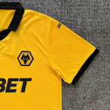 25-26 Wolves Home Fans Soccer Jersey