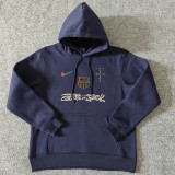 25-26 BAR Royal blue Hoody 宝蓝色(加绒)黑标
