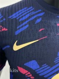 25-26 BAR Blue Red Special Edition Player Version Training Shirts