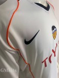 2004-2005 Valencia Home Retro Soccer Jersey