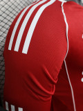25-26 LIV Red Long Sleeve Player Version Soccer Jersey (长袖球员)