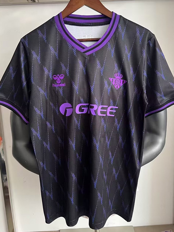 25-26 Real Betis Black Special Edition Fans Soccer Jersey