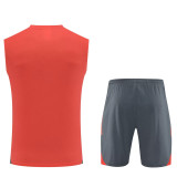 25-26 Bayern Orange Tank top and shorts suit