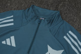 25-26 Cruzeiro Dark green Kids Half Pull Tracksuit (童装)(半拉链)
