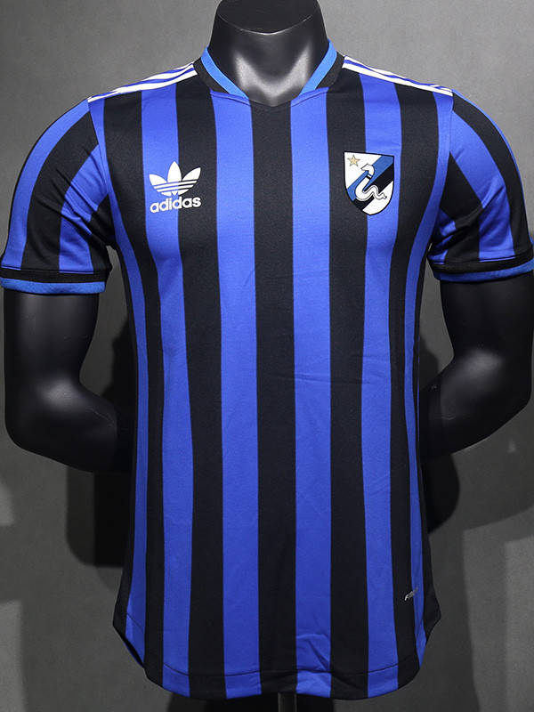 24-25 INT Blue Black Special Retro Edition Player Version Soccer Jersey