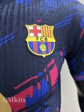 25-26 BAR Blue Red Special Edition Player Version Training Shirts