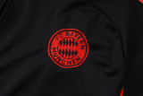 25-26 Bayern Black Jacket Tracksuit #A2525