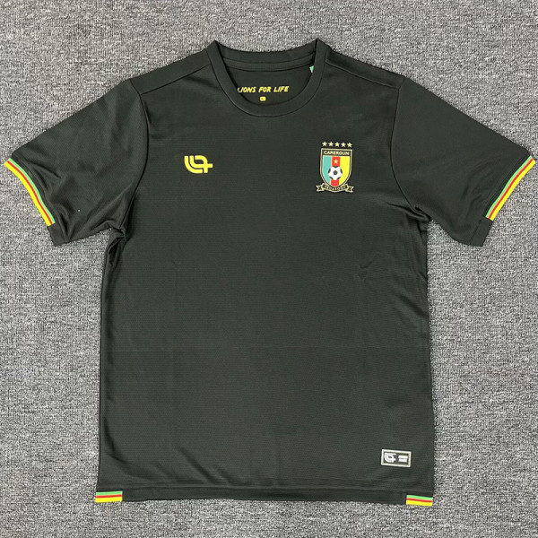 25-26 Cameroon Black Training shirts