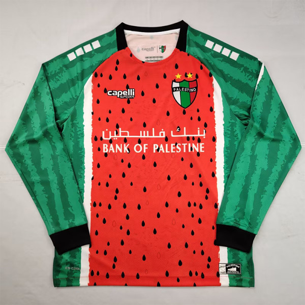 25-26 Deportivo Palestino Third Long Sleeve Soccer Jersey (长袖)