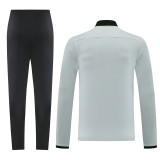 2025 NK Grey Half Pull Tracksuit #NB09 (半拉链)