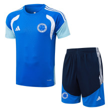 26-27 Cruzeiro Fancy blue Training Short Suit #J26007